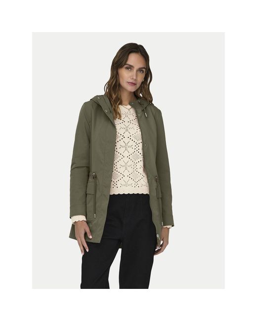 ONLY Green Parka Louise 15312869 Regular Fit