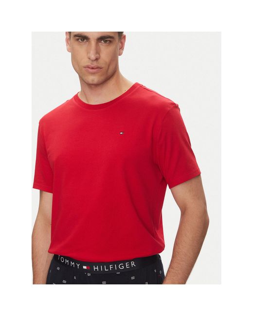Tommy Hilfiger Pyjama Um0Um02319 Regular Fit in Red für Herren
