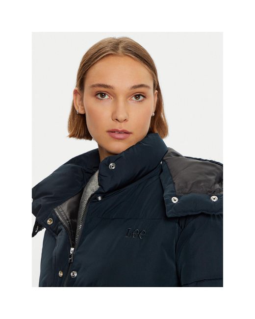 Lee Jeans Blue Daunenjacke 112355162 Relaxed Fit