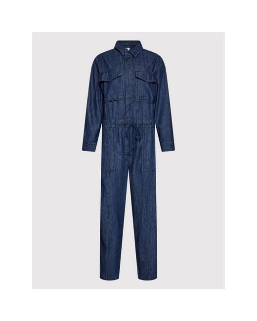 Levi's Blue Overall Surplus A3345-0000 Relaxed Fit