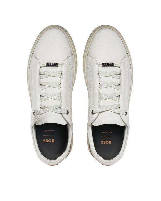 Boss Sneakers Gary Tenn 50504331 in White für Herren