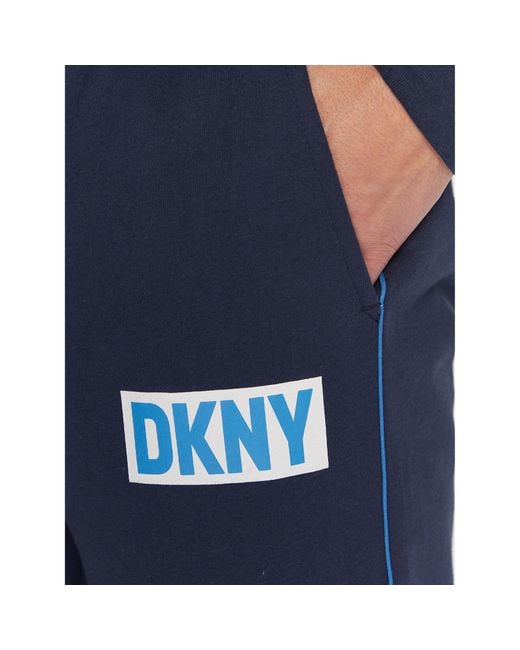 DKNY Jogginghose N5_6874_Dky Regular Fit in Blue für Herren