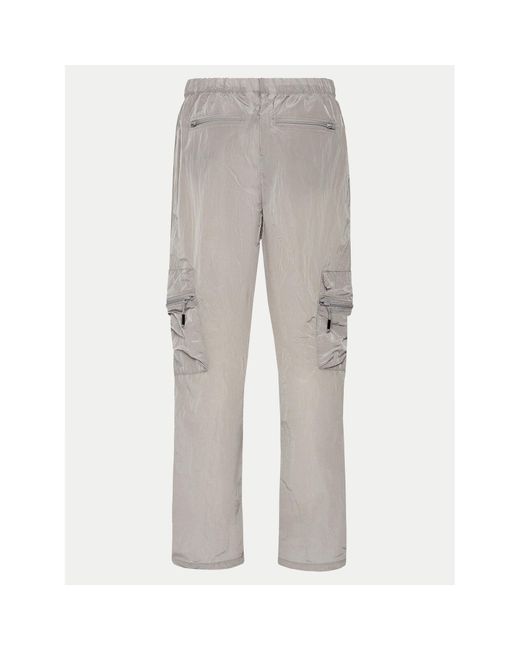 Rains Gray Stoffhose Kano Pants Regular 19200 Regular Fit
