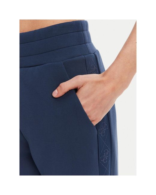 Guess Blue Jogginghose W5Yb11 Kbye2 Regular Fit