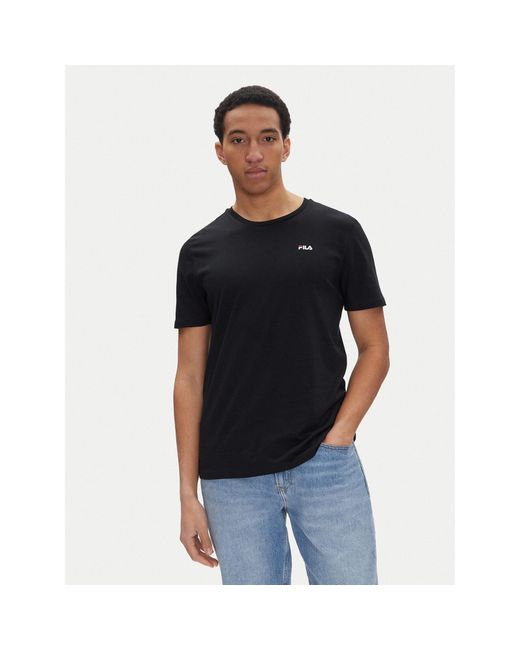 Fila 2Er-Set T-Shirts Fam0083 Regular Fit in White für Herren
