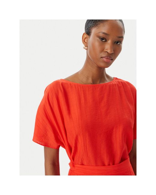 Lola Casademunt Red Kleid Für Den Alltag Ms2616020 Regular Fit