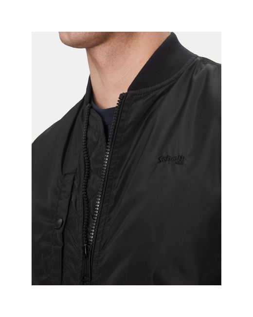Schott Nyc Bomberjacke Airstar Regular Fit in Black für Herren