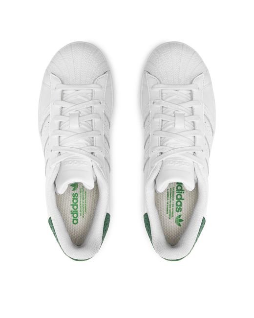 Adidas White Sneakers superstar shoes h06194