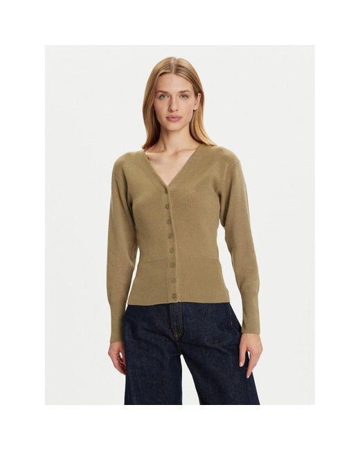 Vero Moda Natural Strickjacke Saba 10334777 Regular Fit
