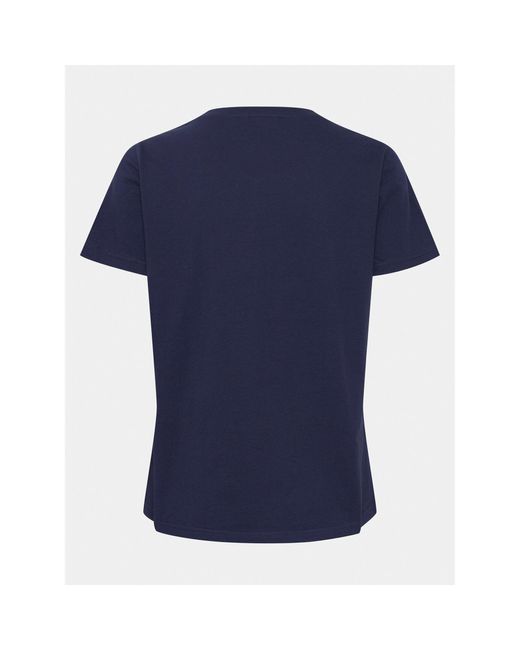 Fransa Blue T-Shirt 20612765 Regular Fit