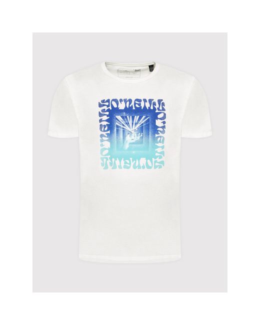 O'neill Sportswear T-Shirt Realm 2850008 Weiß Regular Fit in Blue für Herren