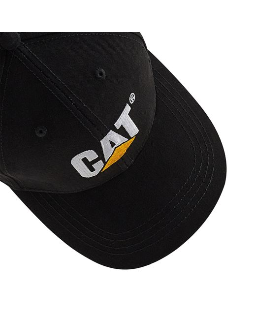 Caterpillar Cap Trademark Cap W01791-016 Schwarz in Black für Herren