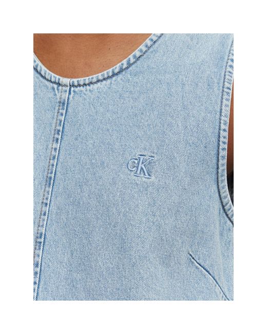 Calvin Klein Blue Jeanskleid Lv047F499G Regular Fit