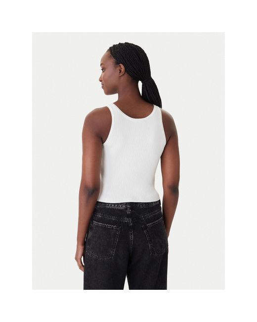 Karl Lagerfeld White Top B1W18024 Slim Fit