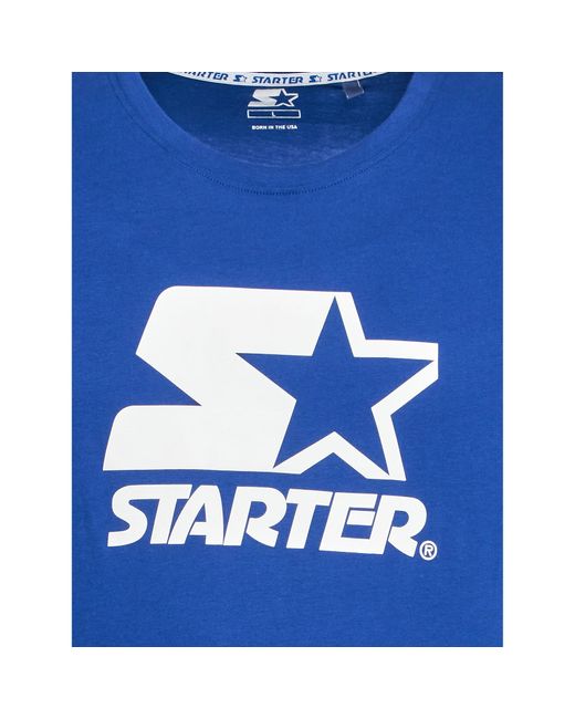 Starter T-Shirt Smg-008-Bd Regular Fit in Blue für Herren