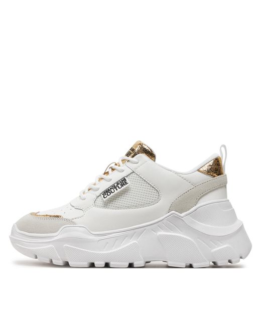 Versace White Sneakers 76Va3Sc2 Weiß