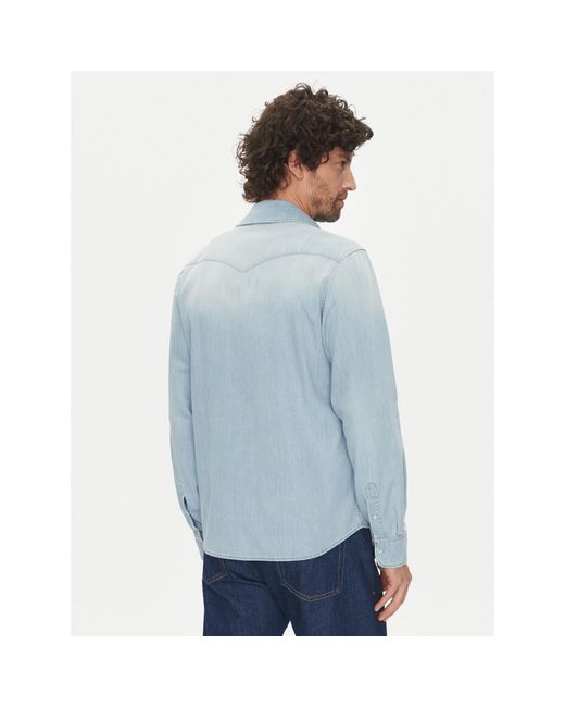 Liu Jo Hemd Qa5298 D4851 78888 Regular Fit in Blue für Herren