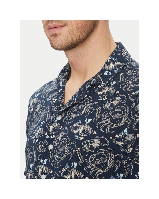 Blend Hemd 20718227 Regular Fit in Blue für Herren