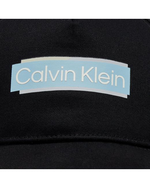 Calvin Klein Cap Layerd Logo Bb Cap K50K510970 in White für Herren