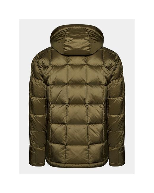 Blauer Daunenjacke 23Wbluc03008 Grün Regular Fit in Brown für Herren