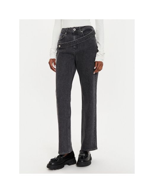Karl Lagerfeld Blue Jeans 245J1112 Straight Fit