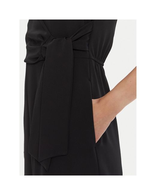 Rinascimento Black Jumpsuit Cfc0126186003 Regular Fit