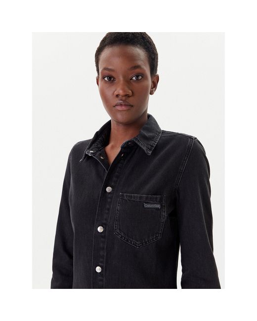 Calvin Klein Blue Jeanskleid J20J225171 Slim Fit