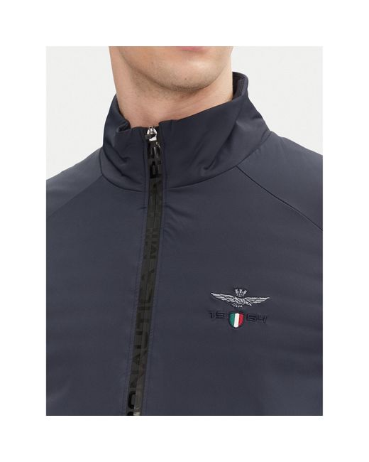Aeronautica Militare Übergangsjacke 251Ab2205Ct3264 Regular Fit in Blue für Herren