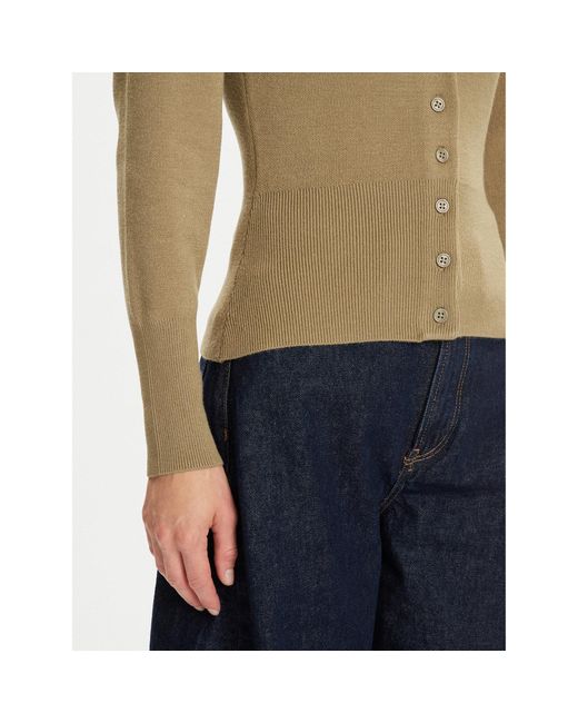 Vero Moda Natural Strickjacke Saba 10334777 Regular Fit