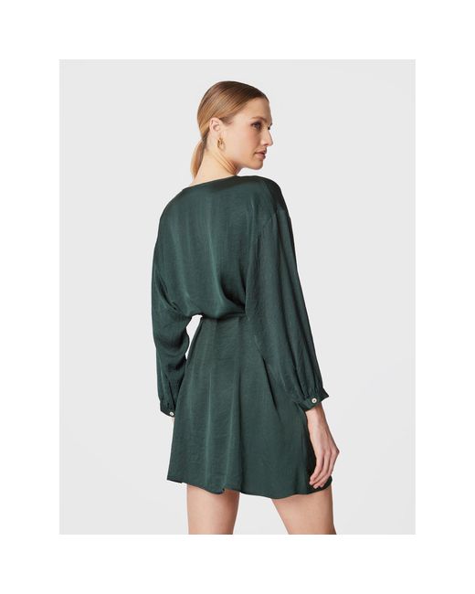 American Vintage Green Kleid Für Den Alltag Widland Wid14Gh22 Grün Regular Fit