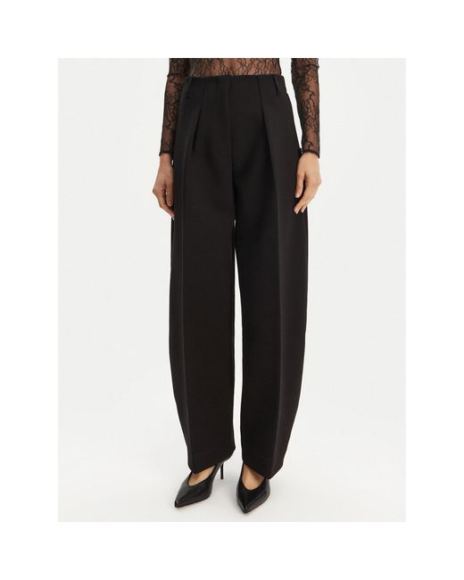 Jacquemus Black Stoffhose Le Pantalon Ovalo 24E241Pa0791718 990 Regular Fit