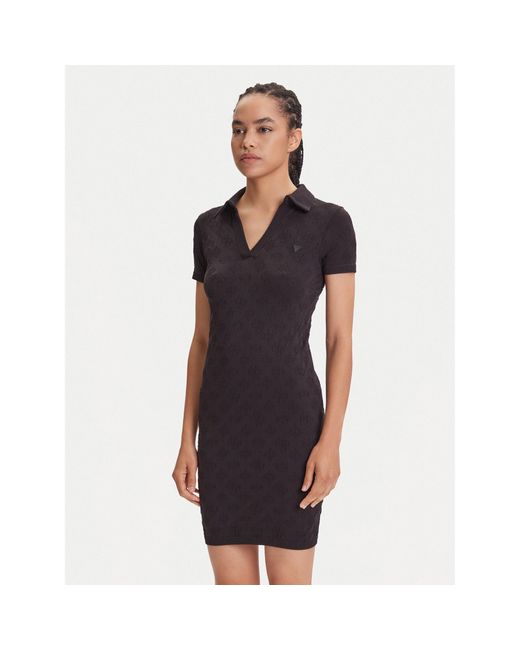 Guess Blue Kleid Für Den Alltag V5Yk05 Z3Oa0 Regular Fit