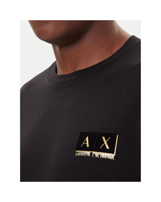 ARMANI EXCHANGE T-Shirt Xm001911 Af10356 Mc004 Regular Fit in Black für Herren