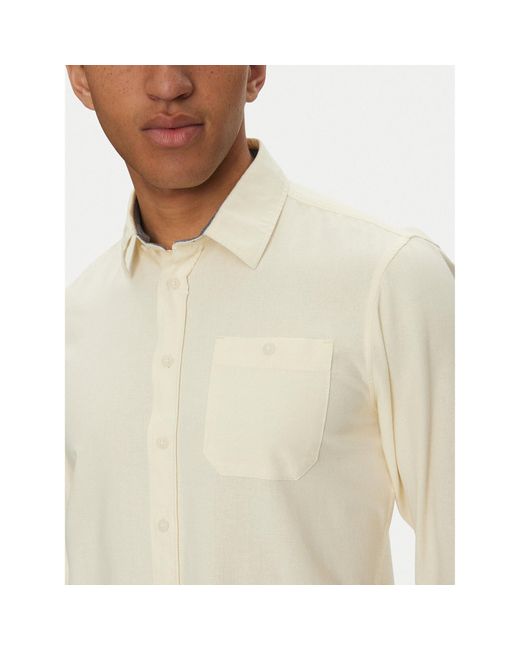 Blend Hemd 20717859 Regular Fit in White für Herren