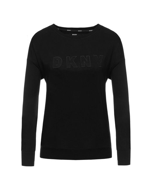DKNY Black Pyjama-T-Shirt Yi3419330