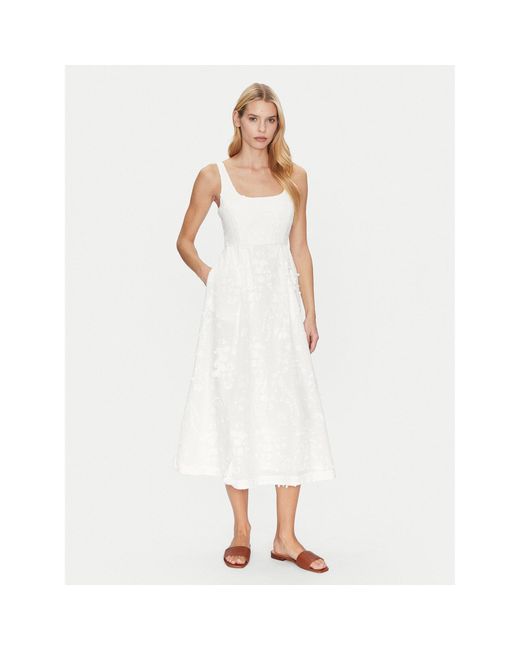 Munthe White Sommerkleid Fronia 251134825125 Regular Fit