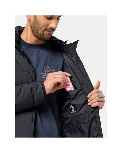 Jack Wolfskin Daunenjacke Colonius 1207431 Regular Fit in Blue für Herren