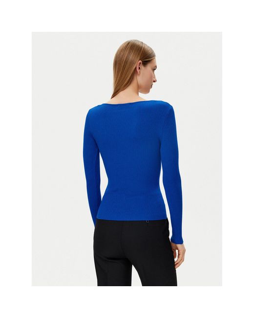 Morgan Blue Pullover 232-Mbanza Slim Fit
