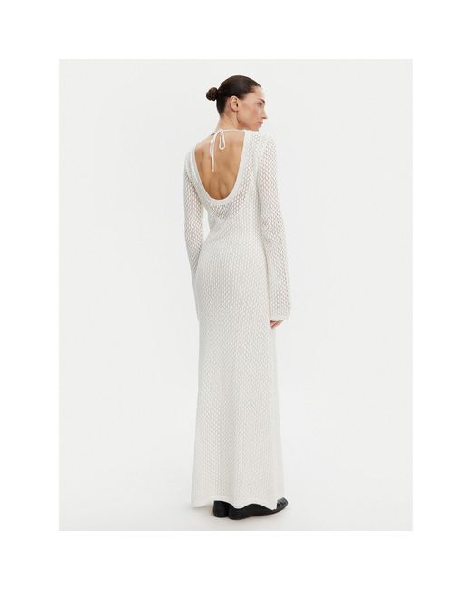Herskind White Strickkleid 5522910 Regular Fit