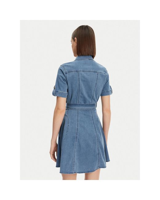 Morgan Blue Jeanskleid 241-Rixes Regular Fit