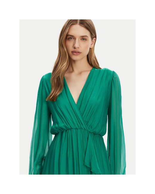 Haveone Green Sommerkleid Aff-N013 Loose Fit