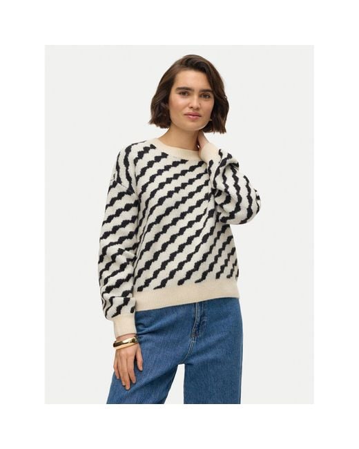 Vero Moda Natural Pullover Lara 10310862 Regular Fit