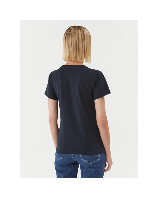 Pepe Jeans Blue T-Shirt Wendys Pl505710 Regular Fit