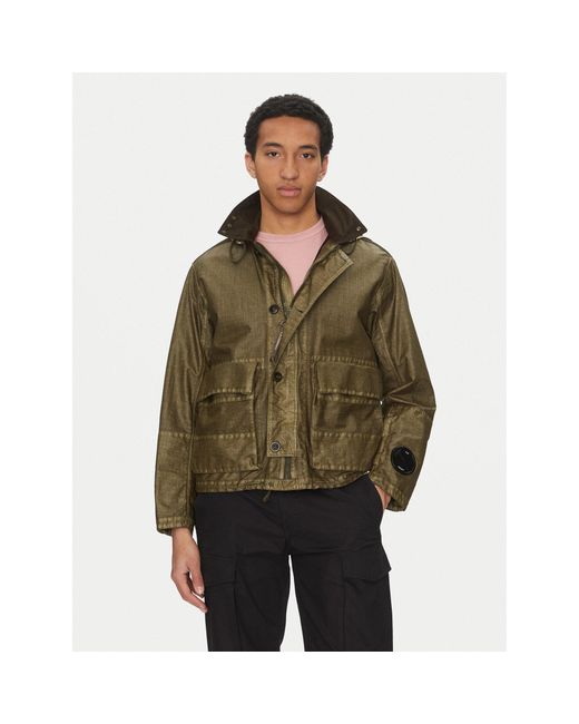 C P Company Übergangsjacke 18Cmow224A110318G Regular Fit in Green für Herren