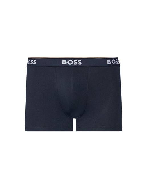 Boss 3Er-Set Boxershorts 50531701 in Blue für Herren