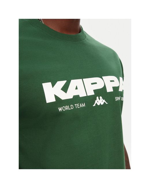 Kappa T-Shirt Nhisso 351S5Mw Regular Fit in Green für Herren