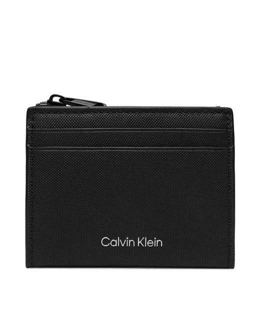 Calvin Klein Kreditkartenetui Ck Must 10Cc Cardholder W/Zip K50K511282 in Black für Herren
