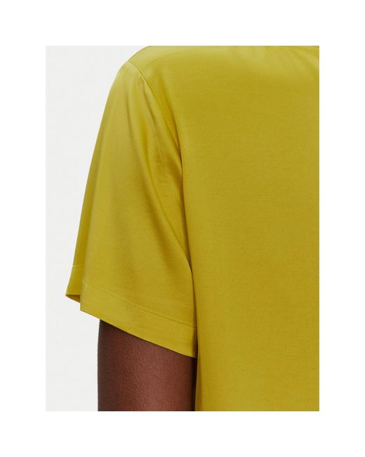 ViCOLO Yellow Bluse Td0007 Relaxed Fit