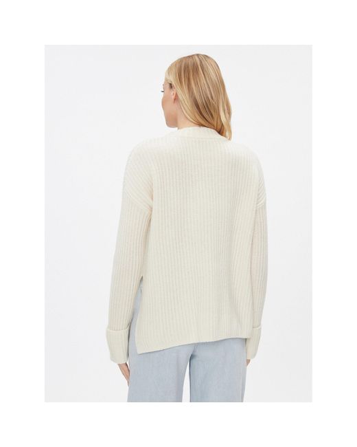 MAX&Co. White Pullover Notte 73641623 Regular Fit