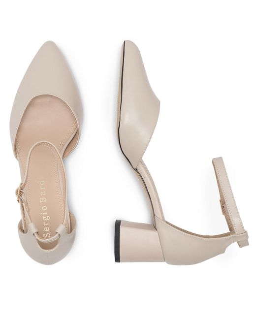 Sergio Bardi White Halbschuhe Wyl2928-4Z-Sb